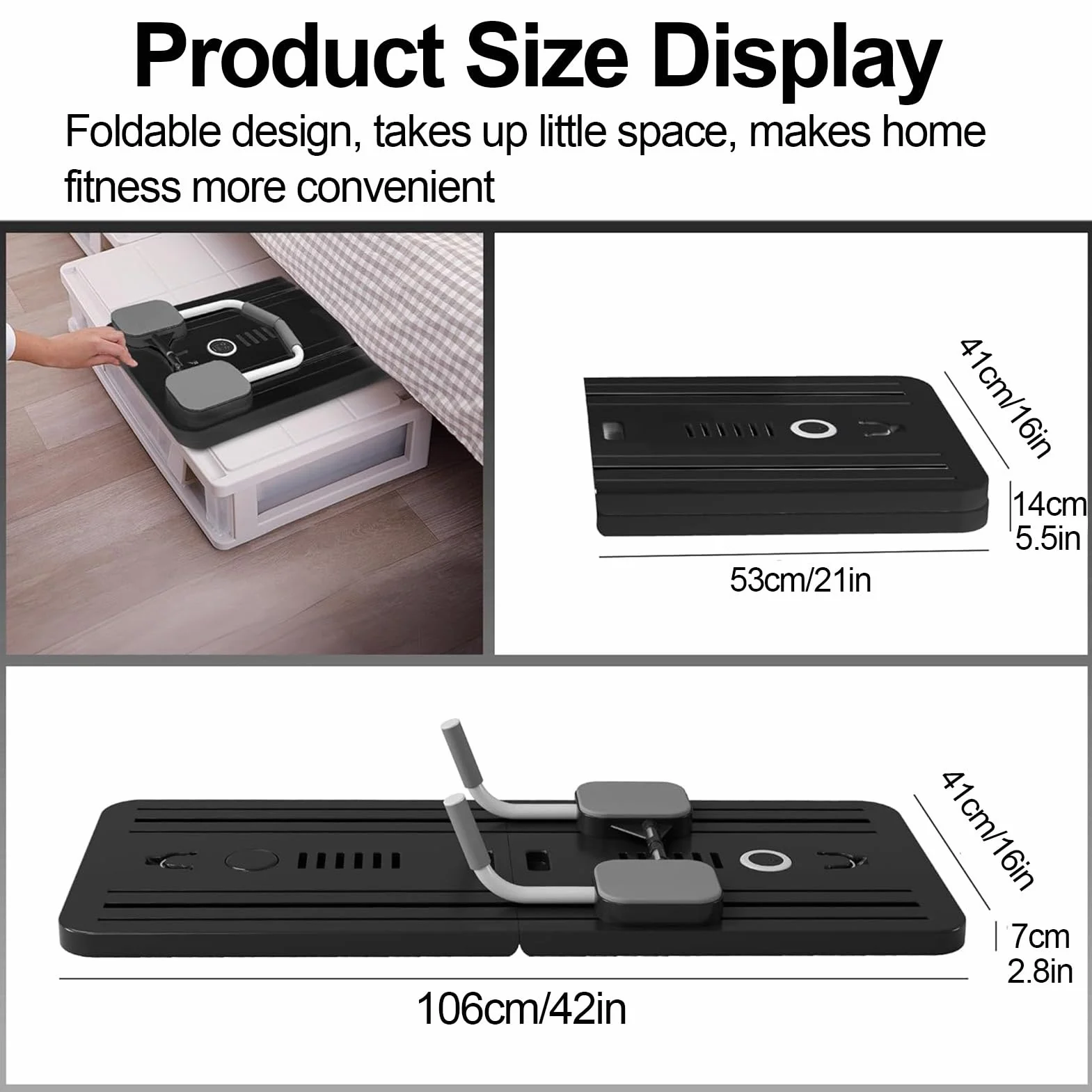 Pilates Reformer Machine Board Set Ab Roller Koło do ćwiczeń Automatyczne odbijanie składana deska do pilatesu Sprzęt do ćwiczeń brzucha z liną oporową i timerem(Różowy bez Uchwytu)