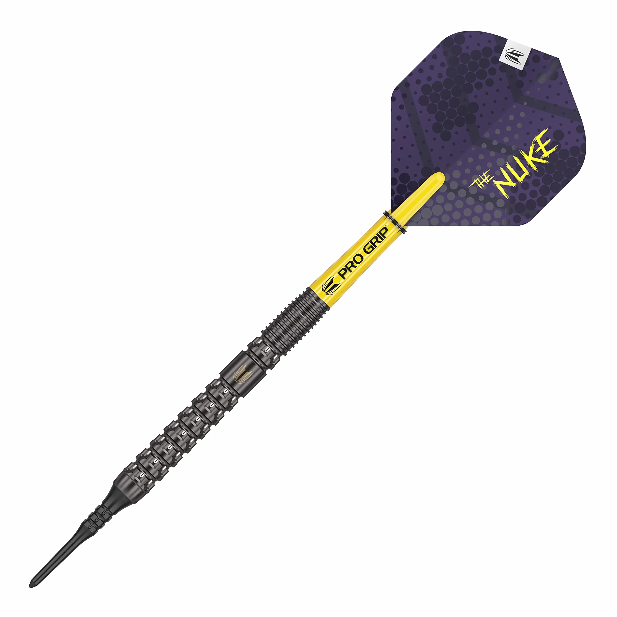 Target Darts Luke Littler Gen 1 Soft Tip Darts, 90% Tungsten Dart, 19G | Pixel Tip Dart Set, Player Edition Soft Tip Elektronische Dart Set met Pro Grip Schachten en Nr. 2 Flights