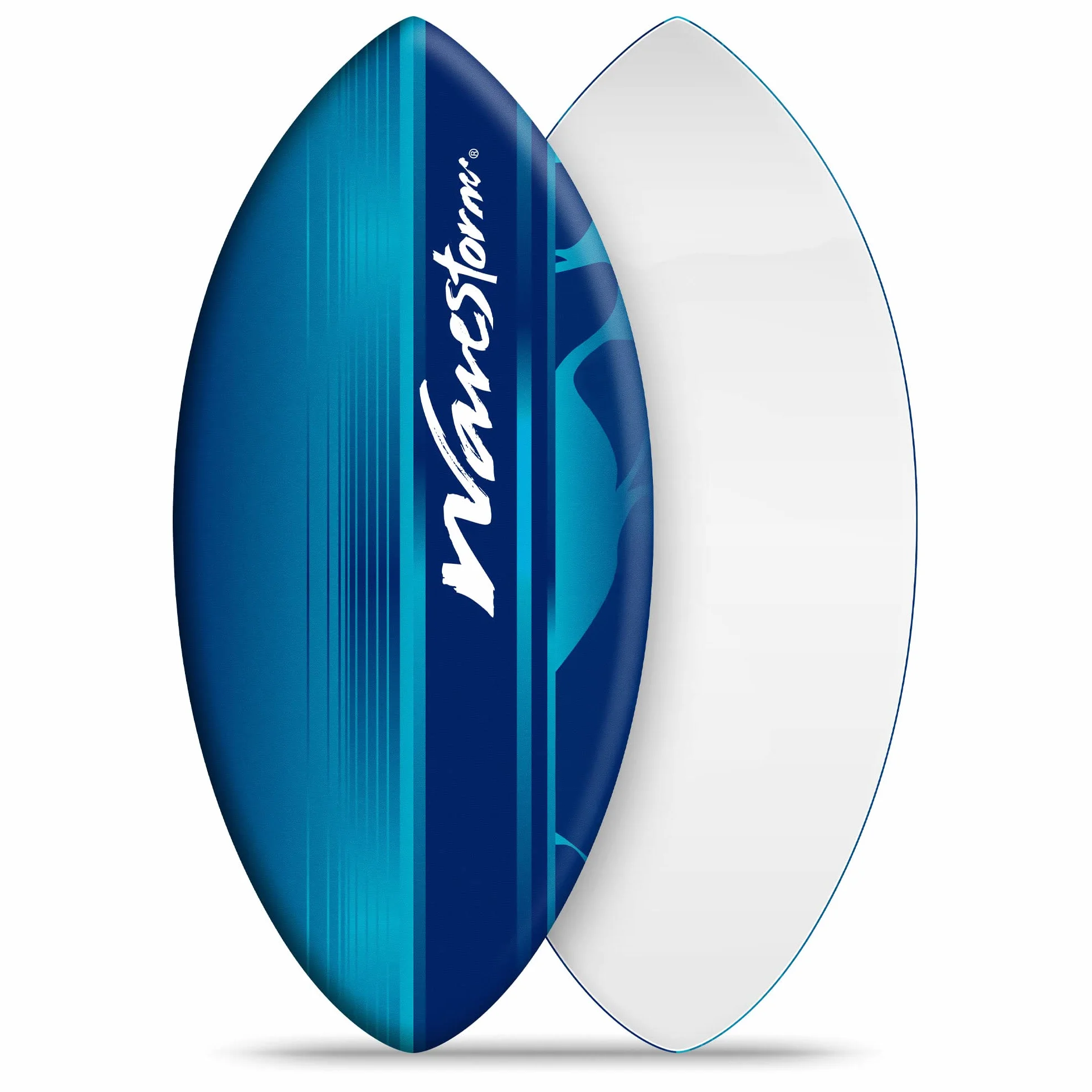 Wavestorm Skimboard piankowy 122 cm | Skimboard dla początkujących i wszystkich poziomów do skakania, surfingu i bodyboardu, niebieski Skimboard