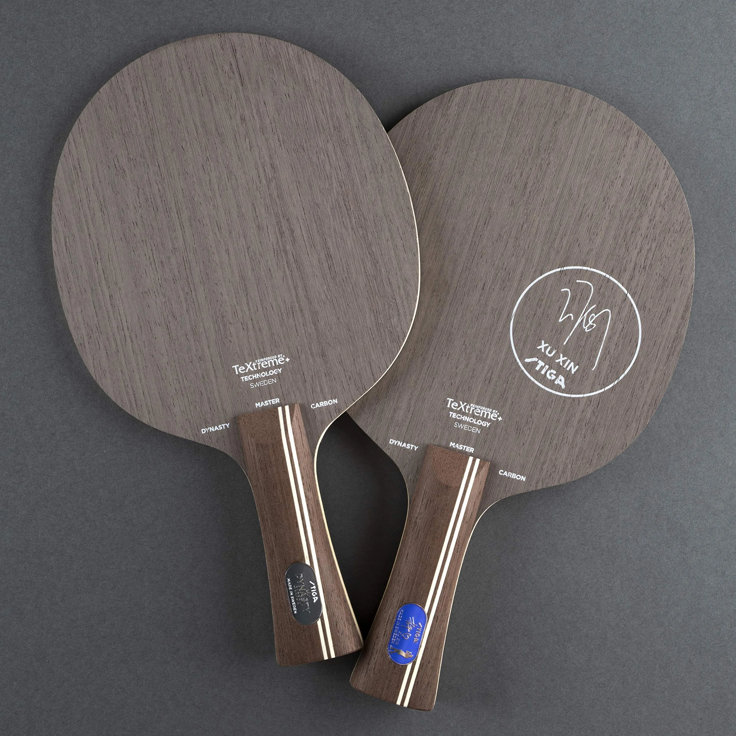 Stiga Sports DYNASTY CARBON XU XIN EDITION – Master Tishtenis drewno, brązowy, jeden rozmiar