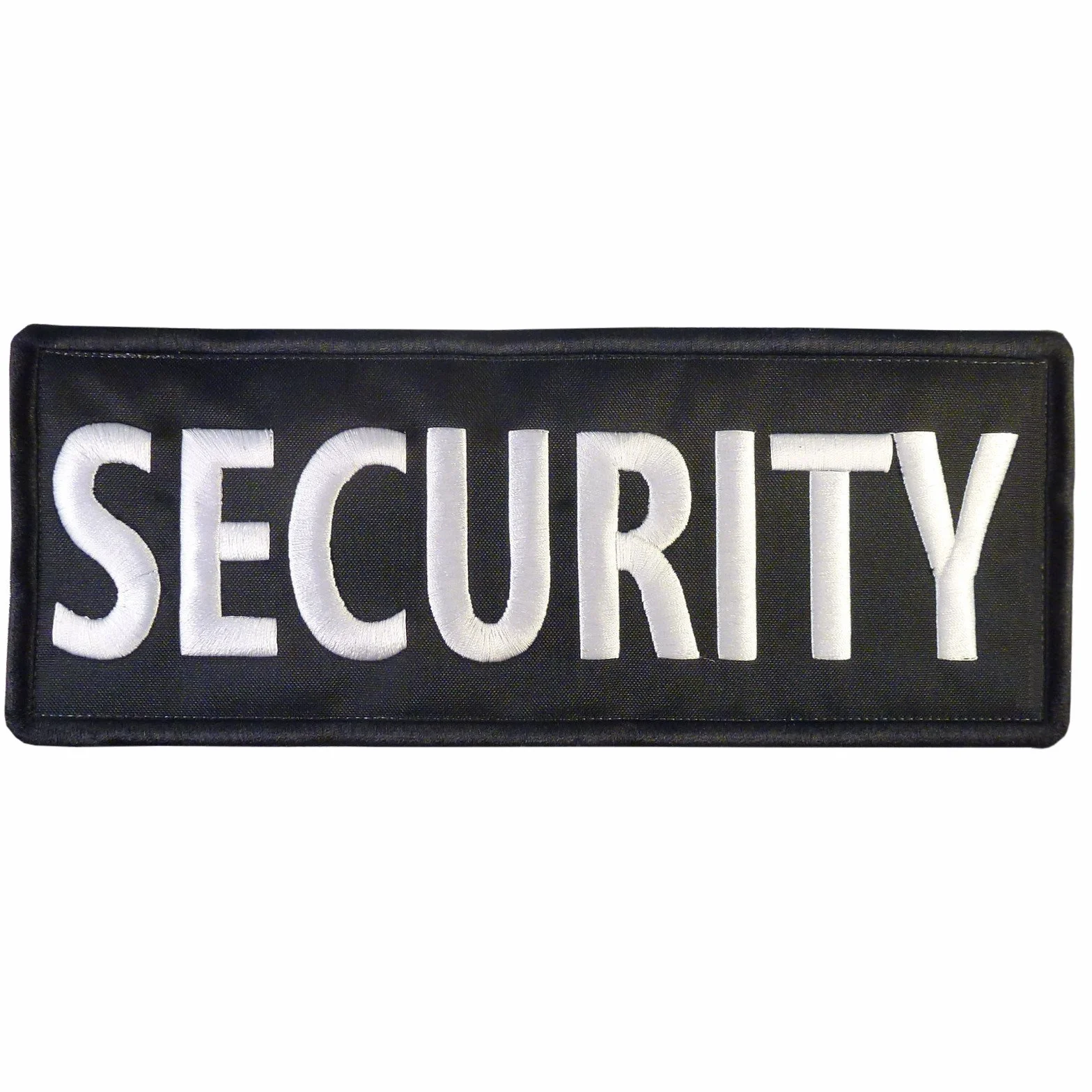 LEGEEON Security Big XL 10x4 inch Vest Tactical Embroidered Nylon Hook-and-Loop Patch