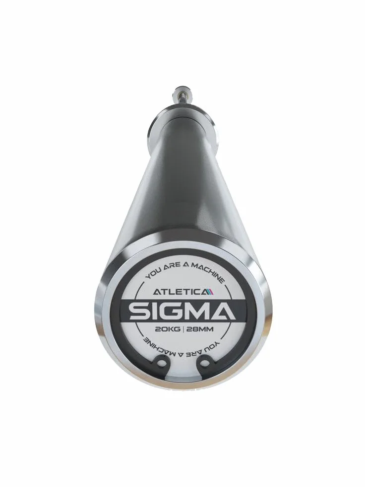 ATLETICA Sigma Starter zestaw hantli treningowych Sigma | 65 kg Dual-Gripper Plates | Pro Collars | Twoje wejście w świat sportów siłowych
