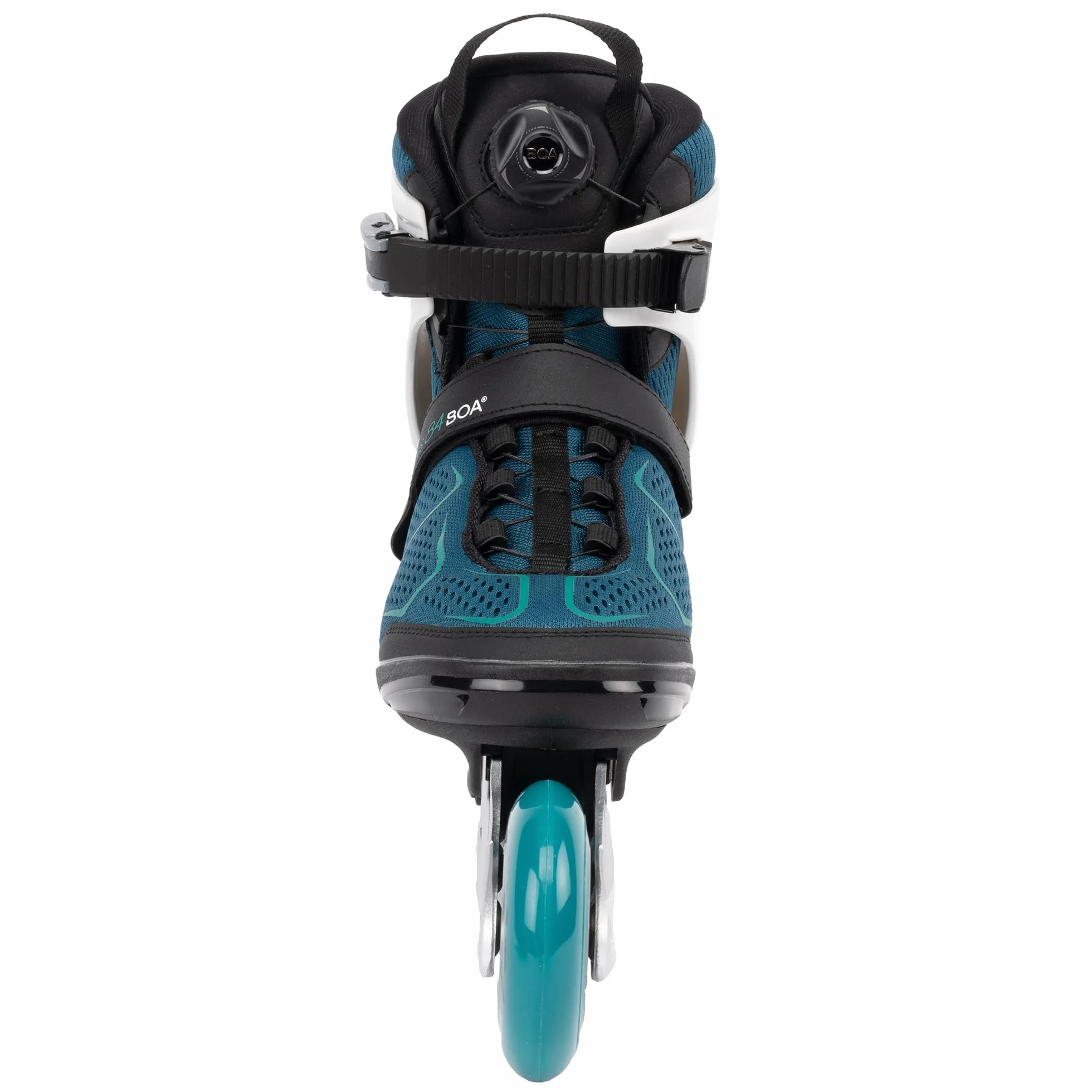 K2 Alexis 84 Boa Inline Łyżworolki turkusowe - białe