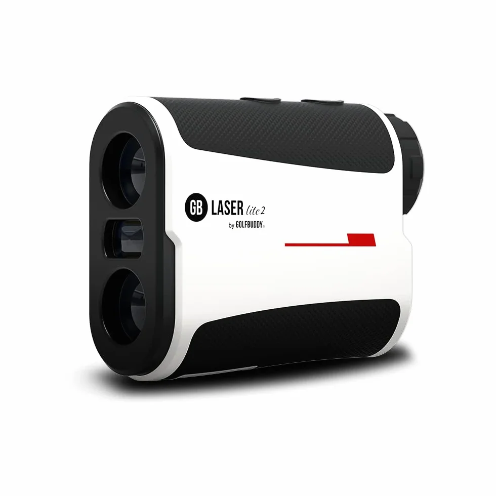 GolfBuddy Dalmierz GB LASER Lite 2 z funkcją włączania/wyłączania nachylenia — 800 jardów z futerałem