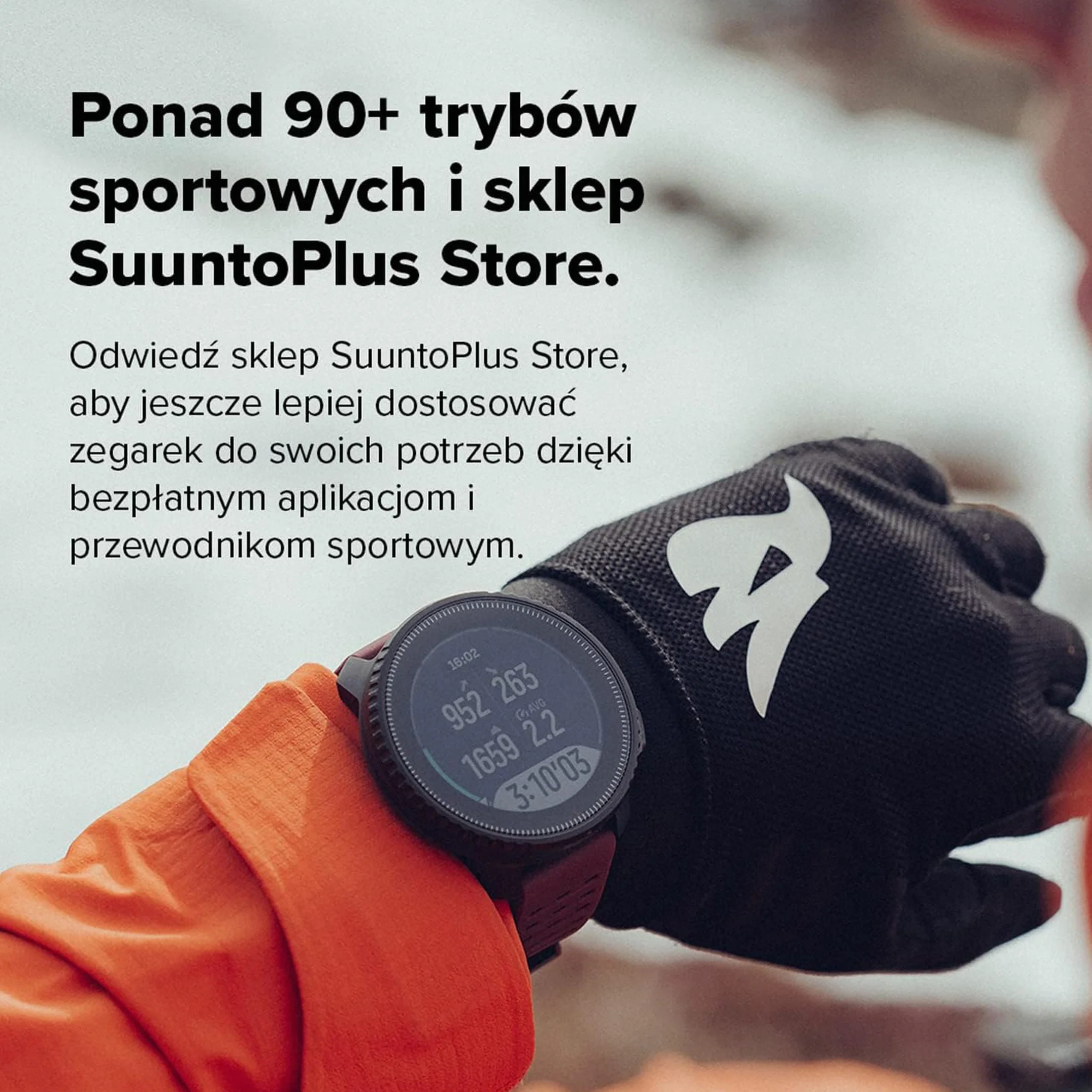 SUUNTO Vertical – Przygodowy zegarek GPS, monitor aktywności, dwupasmowy GNSS i mapy offline, obsługa ponad 95 dyscyplin sportowych, wskaźniki treningowe i analiza regeneracji.