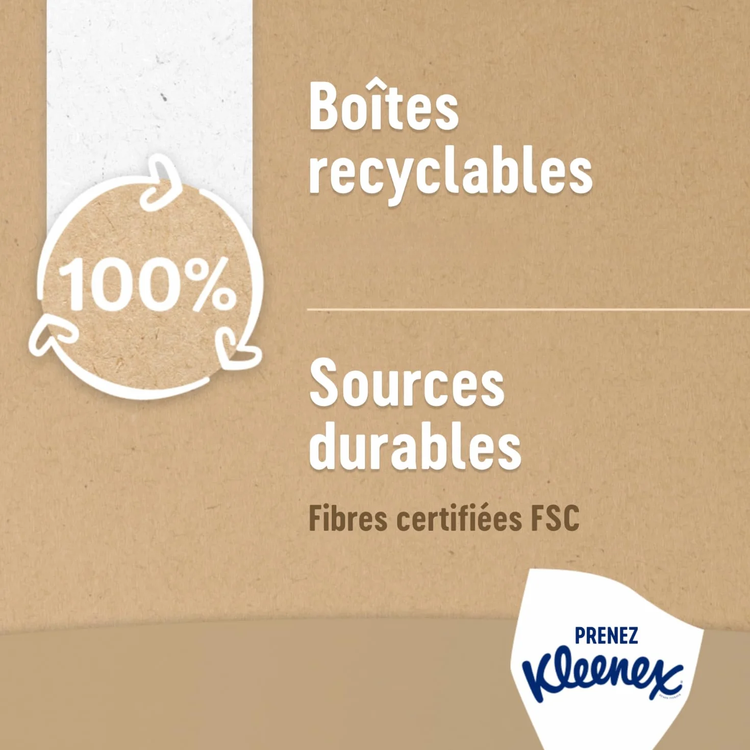 Kleenex Mindfulness Collection 3414212 Chusteczki, Biały, 12 x 48 szt.