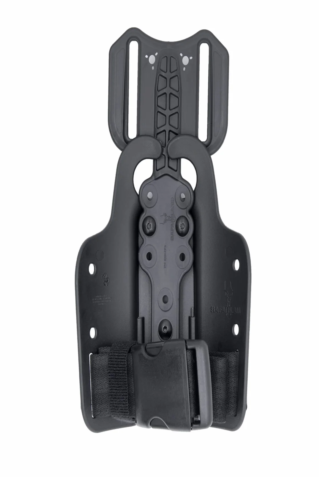 SAFARILAND Drop Flex Adapter with Single Strap Leg Shroud for Gun Holsters, Assembly Polymer