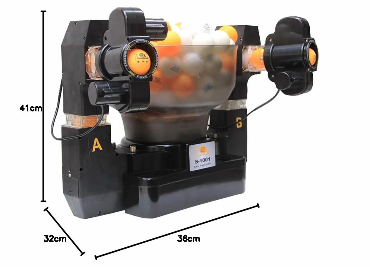 Maszyna do tenisa stołowego Ping Pong Ball Machine S-1001 Automatyczna do treningu