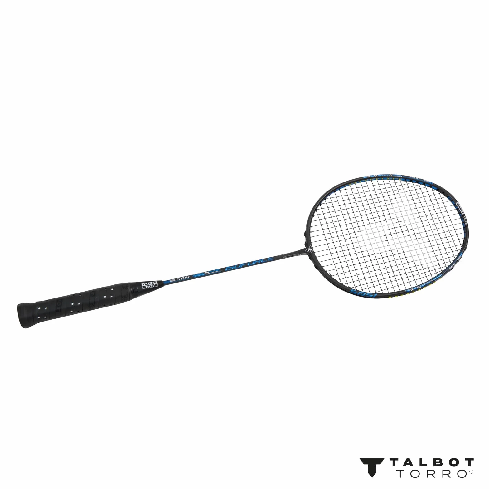 Talbot Torro Isoforce 9051 Badminton rakieta, ultra carbon4 ze wzmocnieniem kevlar, doskonała rakieta dla profesjonalistów w dziedzinie badmintonów, 439567
