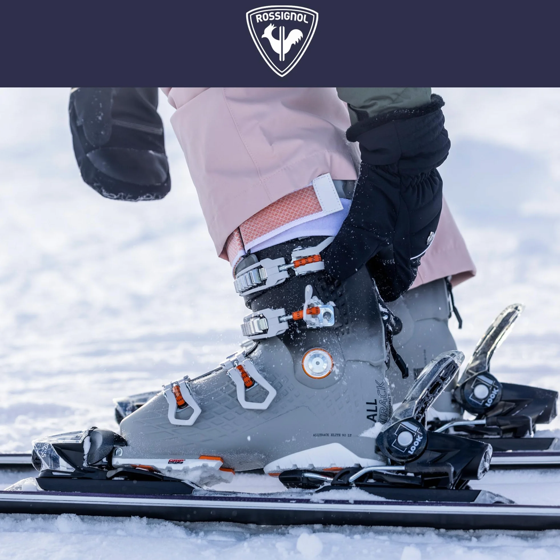 Rossignol Alltrack 70 buty narciarskie dla kobiet, śniegowce z trybem chodzenia