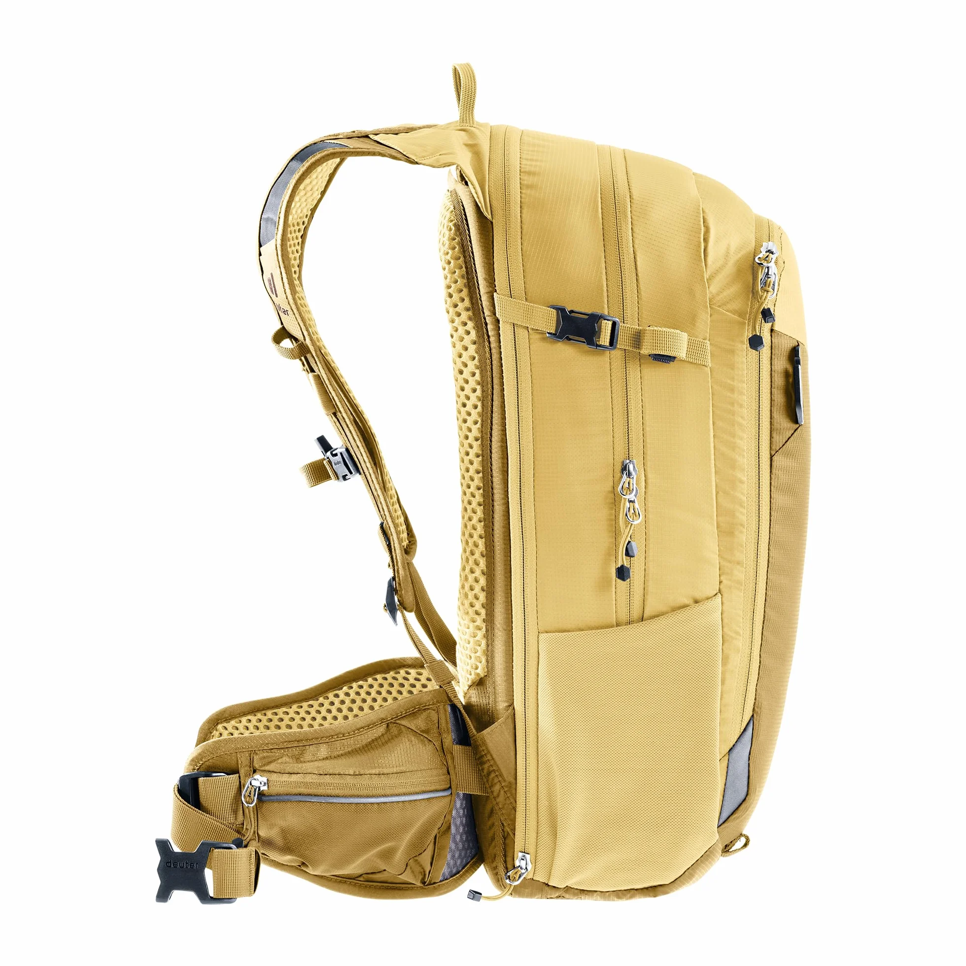 Deuter Compact 14+3 Plecak rowerowy męski, Savanna-dune, 14+3 L, Minimalistyczny