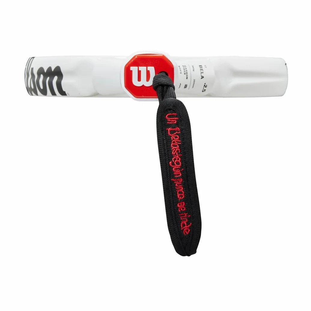 Wilson Bela LT V2.5 Padel Rakieta, włókno węglowe/EVA, 355 g, biała
