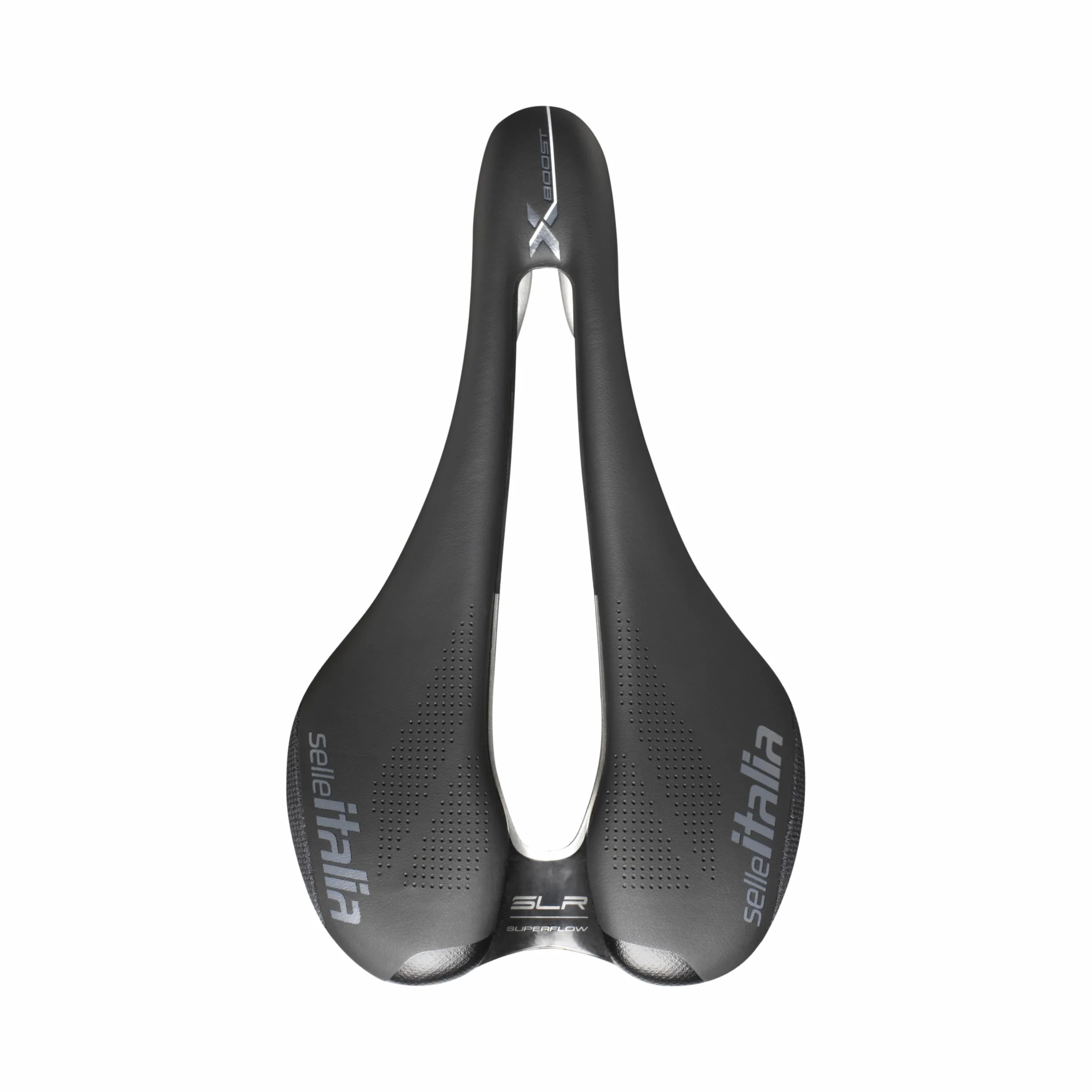 Selle Italia SLR Boost X-Cross TI 316 Superflow – Siodełko Terenowe I Przełajowe, Anatomiczny Otwór, Amortyzatory, Rama TI 316