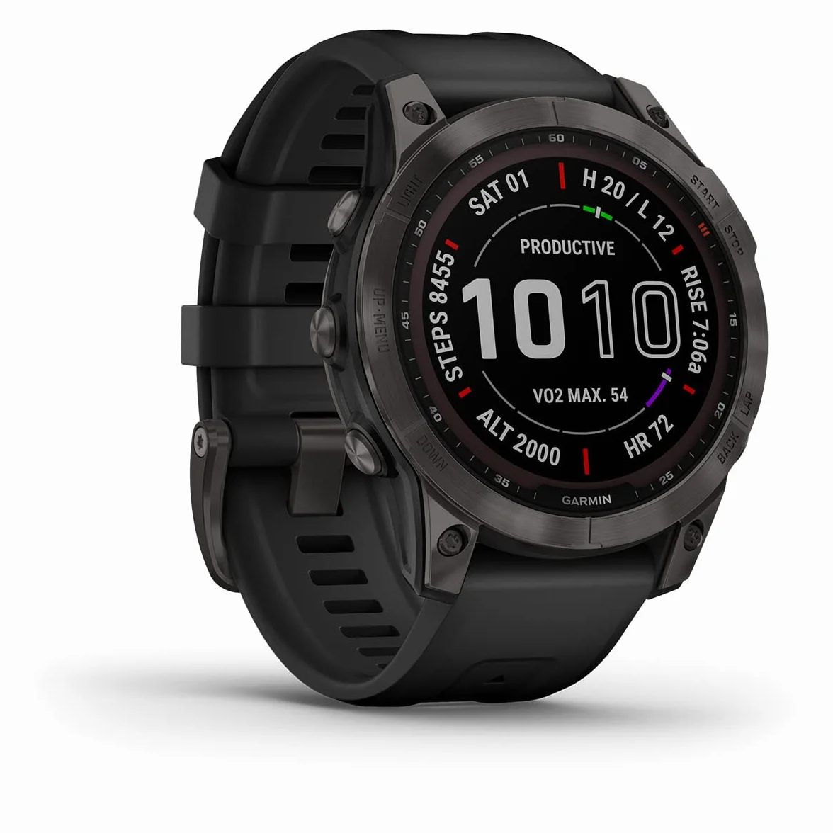 Garmin Fenix 7 010-02540-21 Smartwatch, Czarny, 47 mm