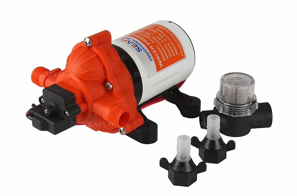 Pompa membranowa Seaflo AC serii 33 12V/24V/220V 3.0GPM 45PSI(220 Volt)