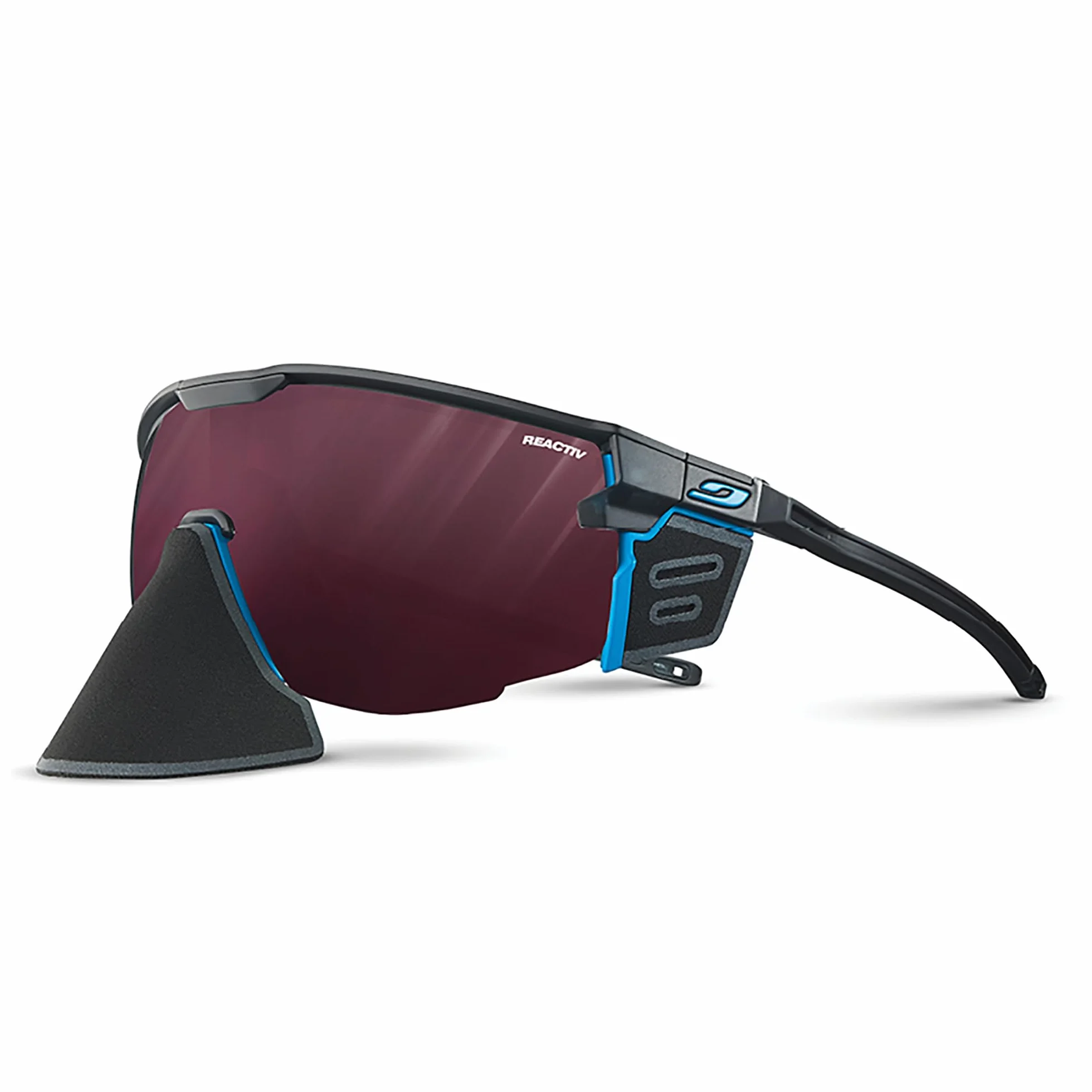 Julbo Ultimate Cover Okulary przeciwsłoneczne Niebieski L