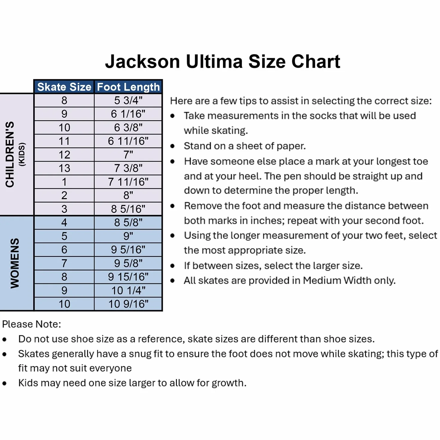 Jackson Ultima Damskie łyżworolki Classic 500 Medium Support (styl nr JC500)