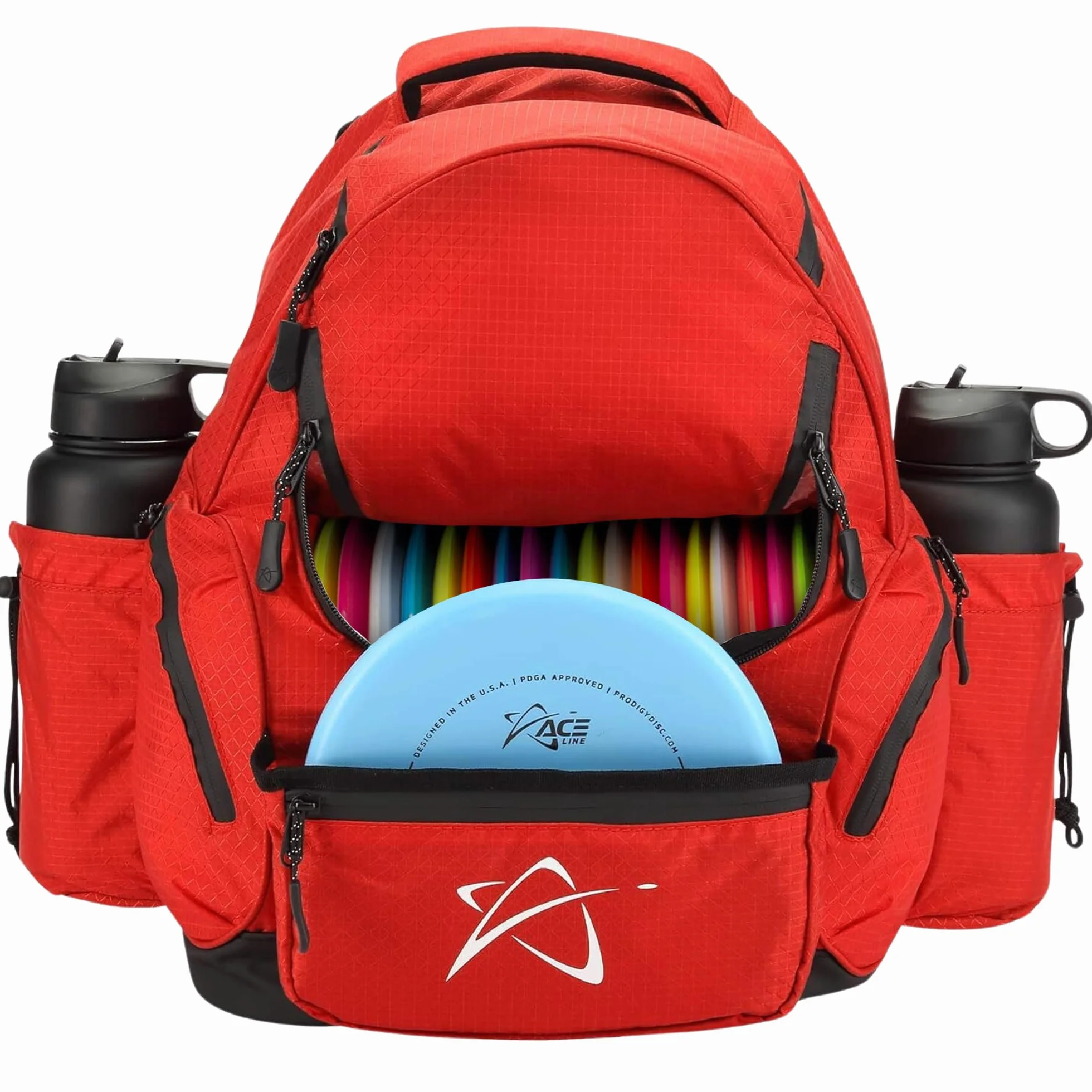 Prodigy Disc BP-3 V3 Disc Golf plecak | Torba golfowa Frisbee o pojemności 20+ dysków | Duża torba na dysk, odporna na rozdarcia i wodę