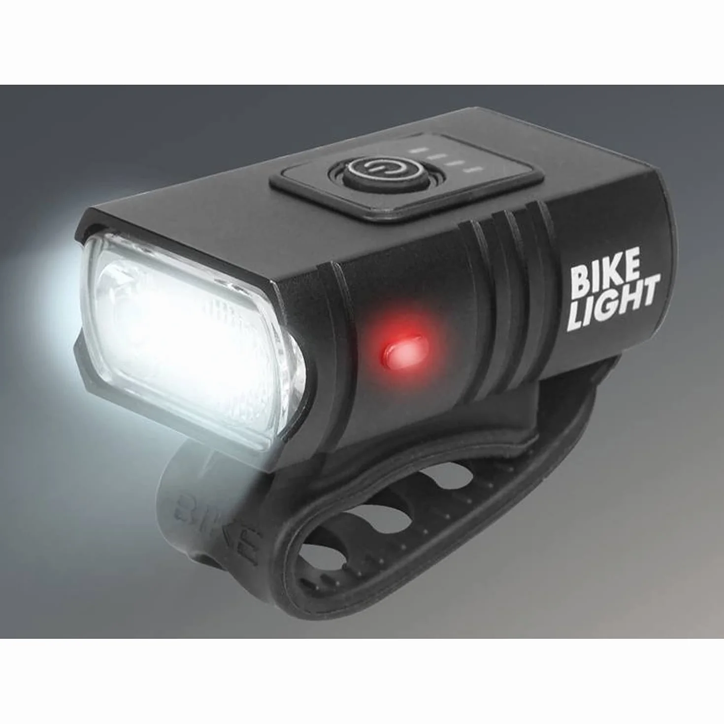 LTC - Przednia lampka rowerowa – Oświetlenie rowerowe na akumulator i USB - Światło LED 1000 lm - 6 trybów świecenia - Oświetlenie LED - Wykonane z ABS i aluminium - Wodoodporność IP67