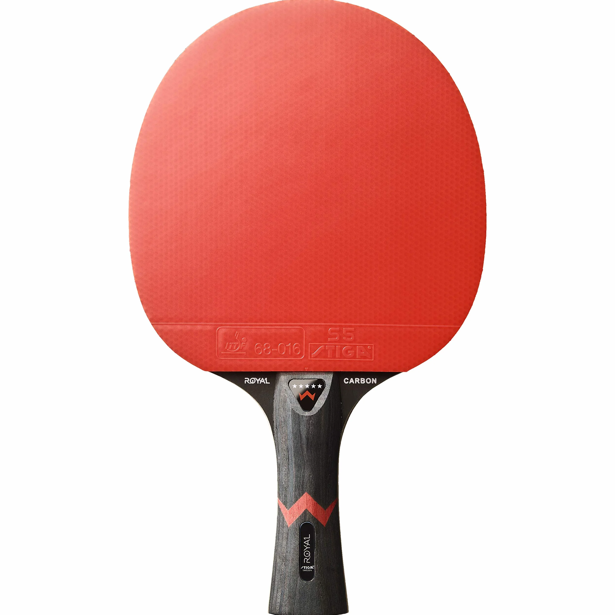 Stiga Pro Carbon 5-gwiazdkowa rakieta do tenisa stołowego czarna/czerwona