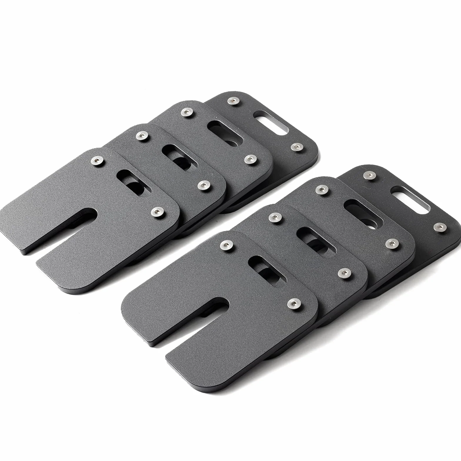 Eisenlink 8 sztuk dodatkowych obciążników 2 kg do kwadratowych krótkich hantli 20 kg (2 kg × 8)