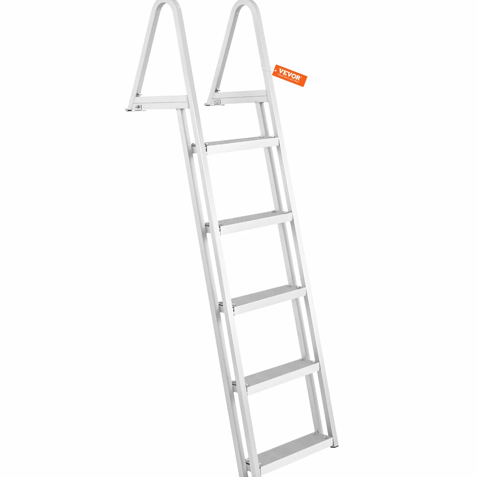VEVOR Drabina dokująca 5 stopni nośność 159 kg aluminiowa antypoślizgowa