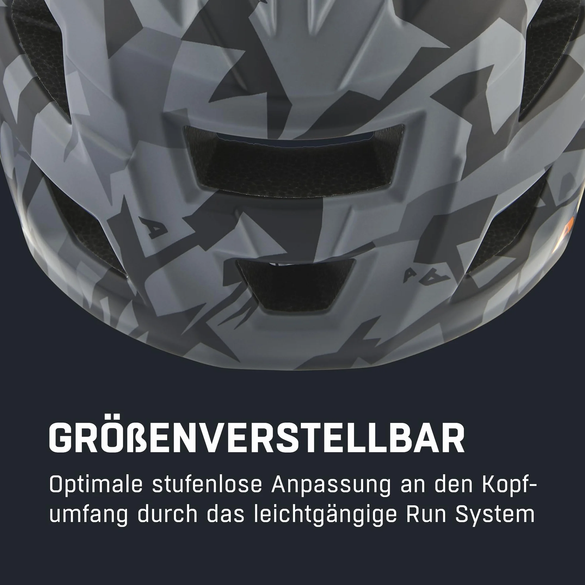 ALPINA RUPI, black-camo orange matt, 50-55 cm, fullface kask dla dzieci, optymalna ochrona i bezpieczeństwo, indywidualnie dopasowany