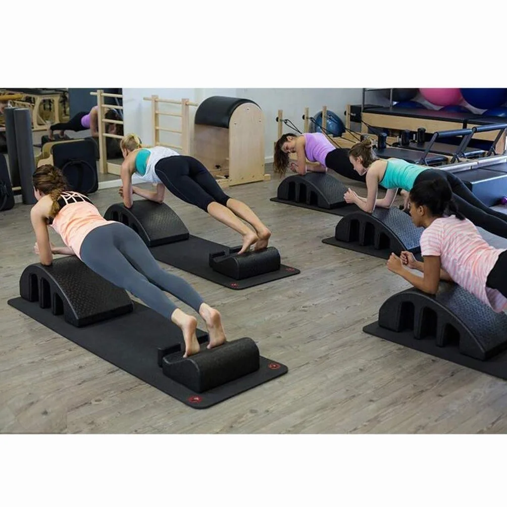 A&DW Korektorkręgosłupa Pilatesu i masażu do jogi, piankowe łóżko do wyrównywania kręgosłupa, mały sprzęt fitness