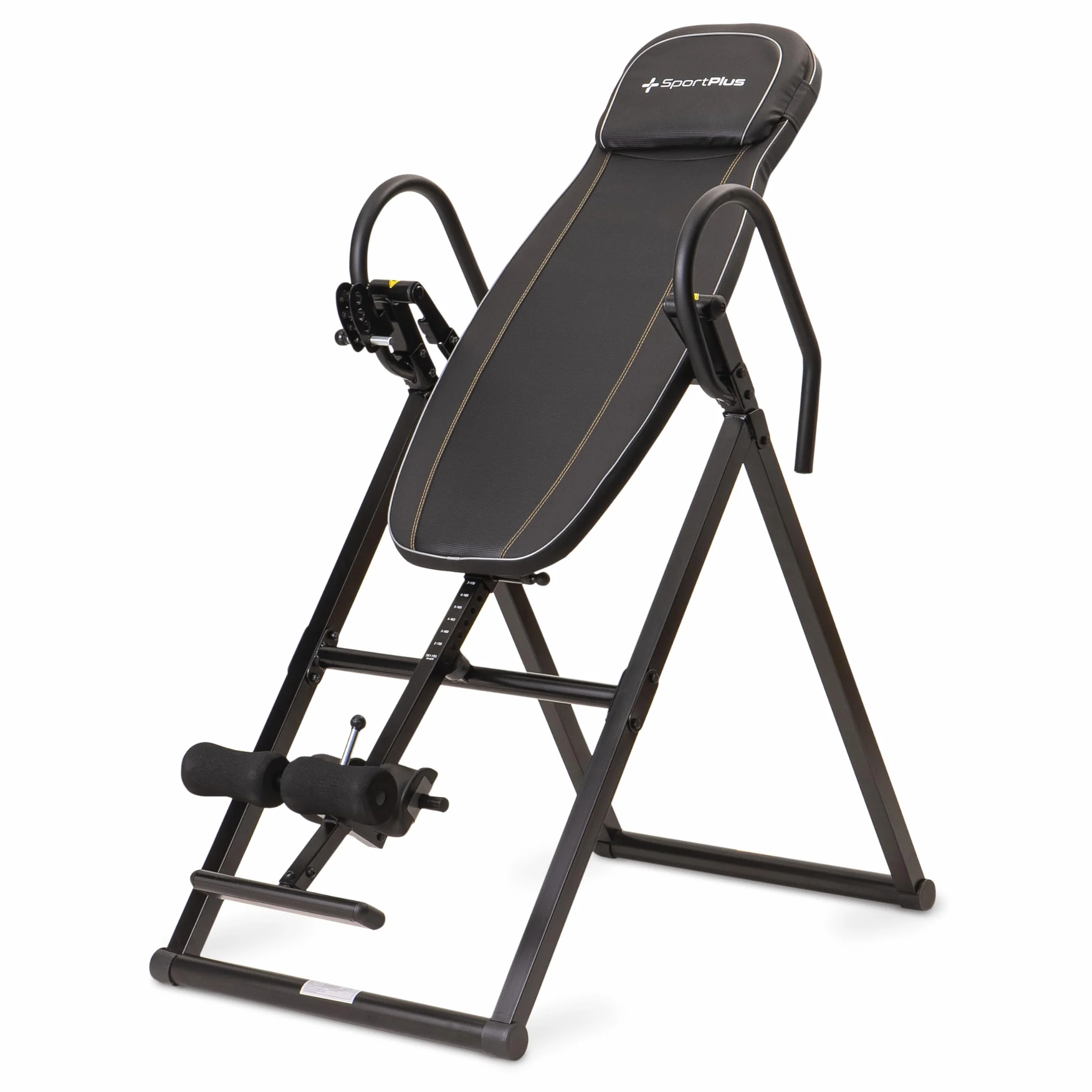 SportPlus SPINEFLEX ławka inwersyjna składana 4 kąty inwersji trenażer grawitacyjny do 135 kg