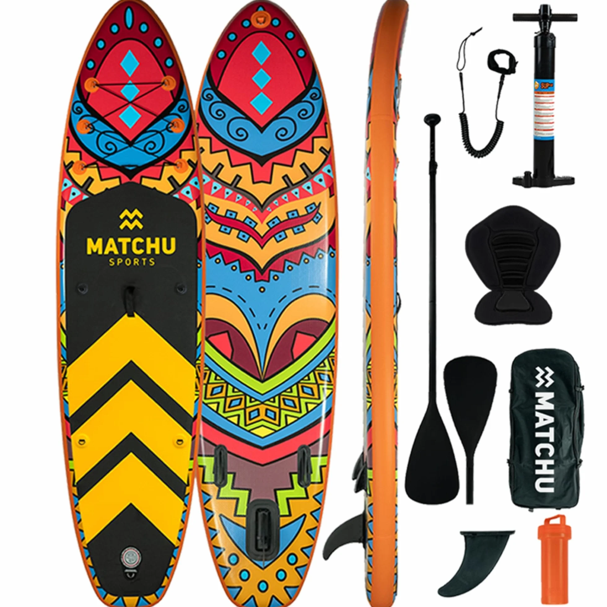 MATCHU Deska SUP Pneumatyczna Kompletny Zestaw 320x81x15 cm 150 kg Deluxe