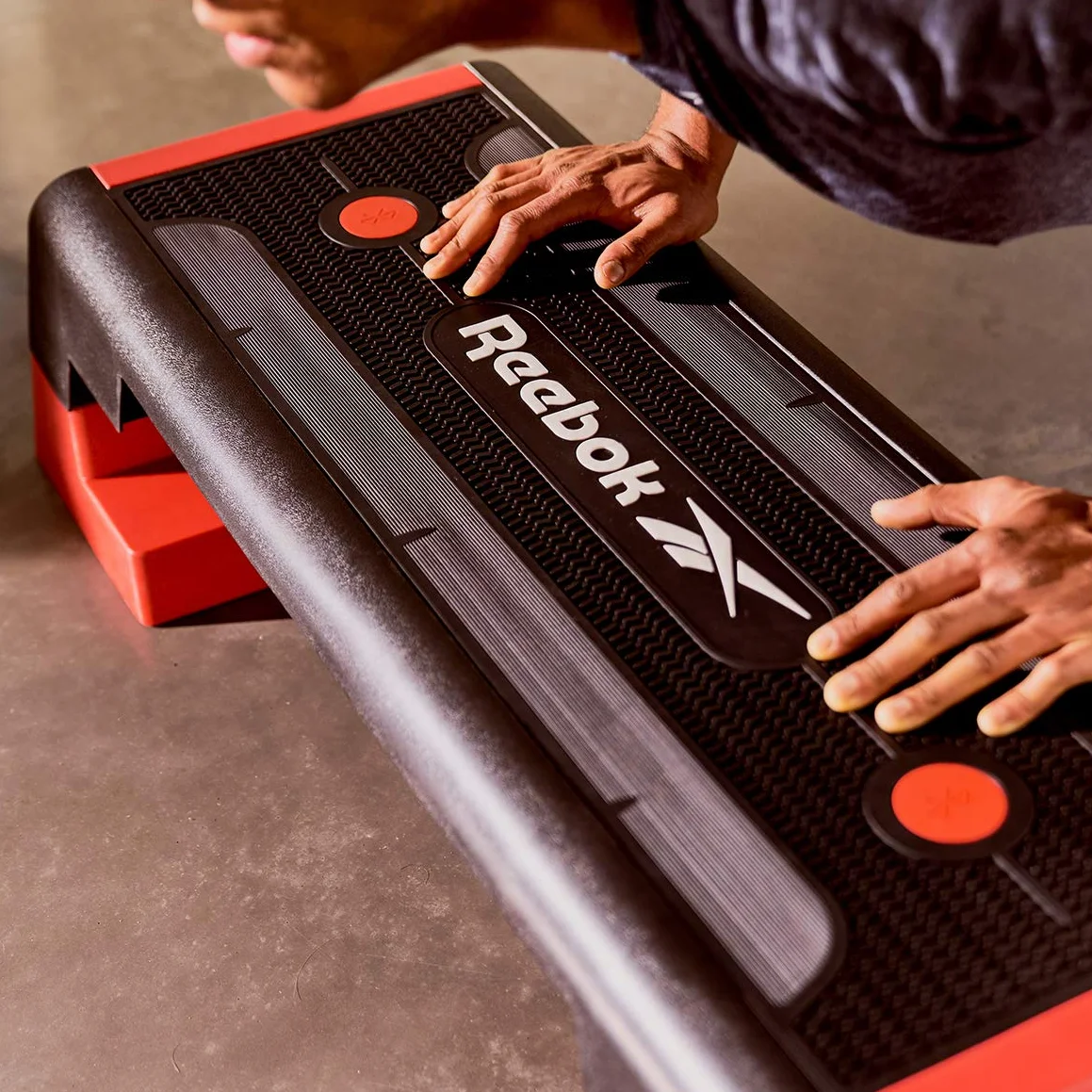 Reebok Step Bluetooth 2021 Czarny Czerwony 102 x 38.5 x 25 cm