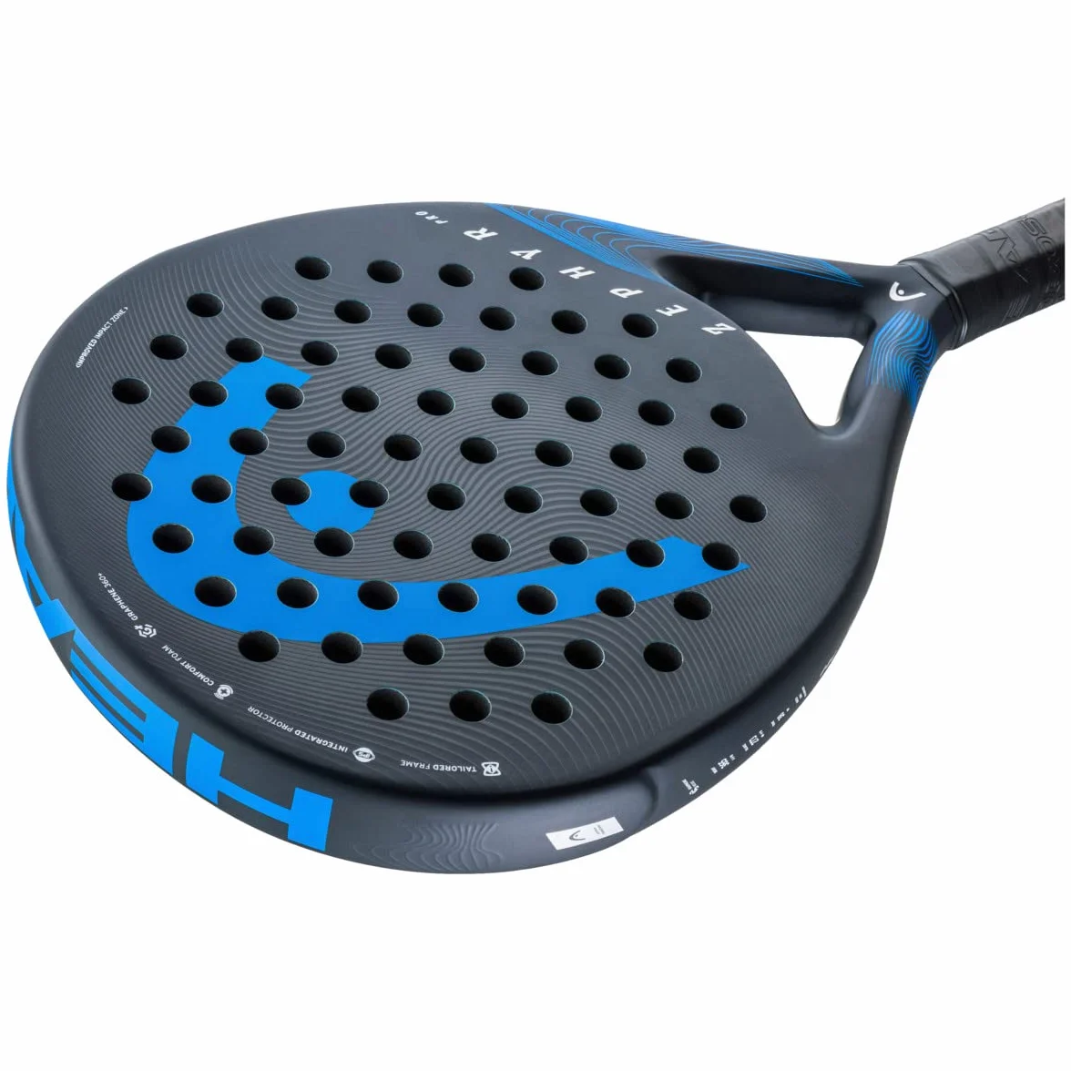 HEAD Rakieta Do Padla Zephyr Pro 2023 Czarna Niebieska