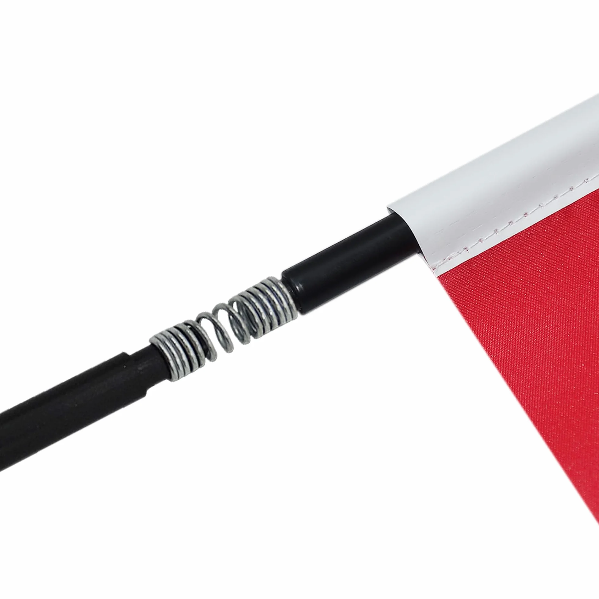 Drapeau de Vélo Pologne, 21cm x 15cm