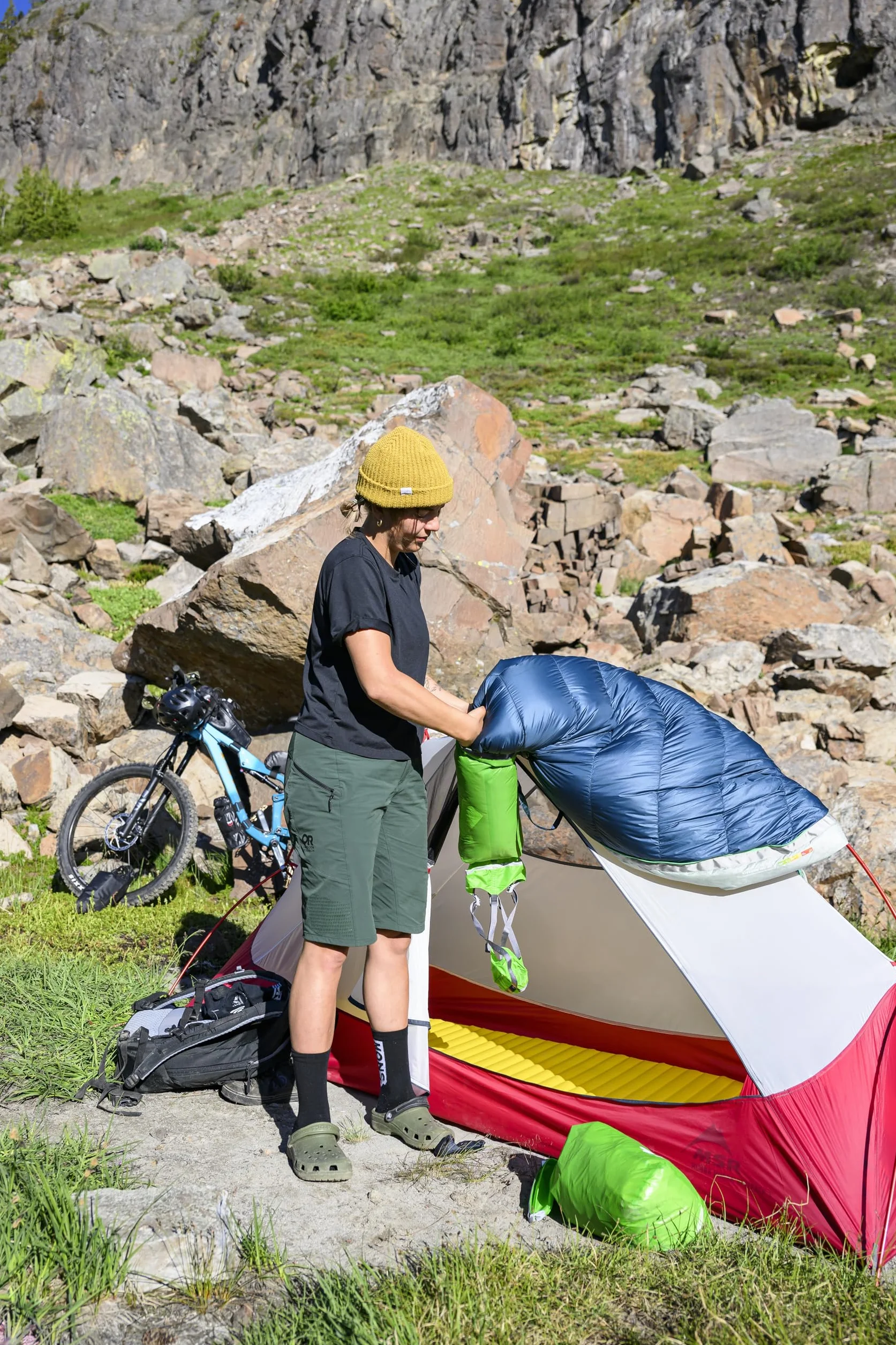 MSR Hubba Hubba Bikepack 1 zielony