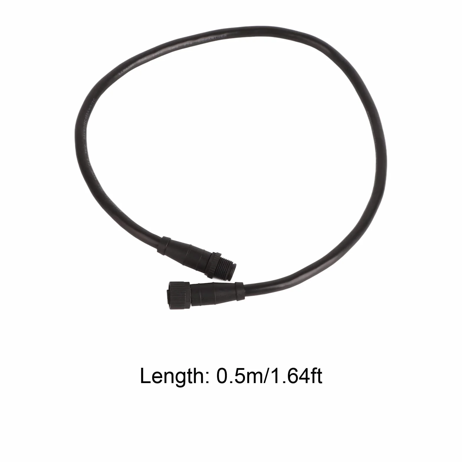 Ausla Kabel Szkieletowy NMEA2000 0,5 M 5-pinowy Morski Kabel Sieciowy ABS IP67 Wodoodporny do Systemów GPS na łodziach Plug and Play dla NMEA 2000 Lowrance Simrad Navico