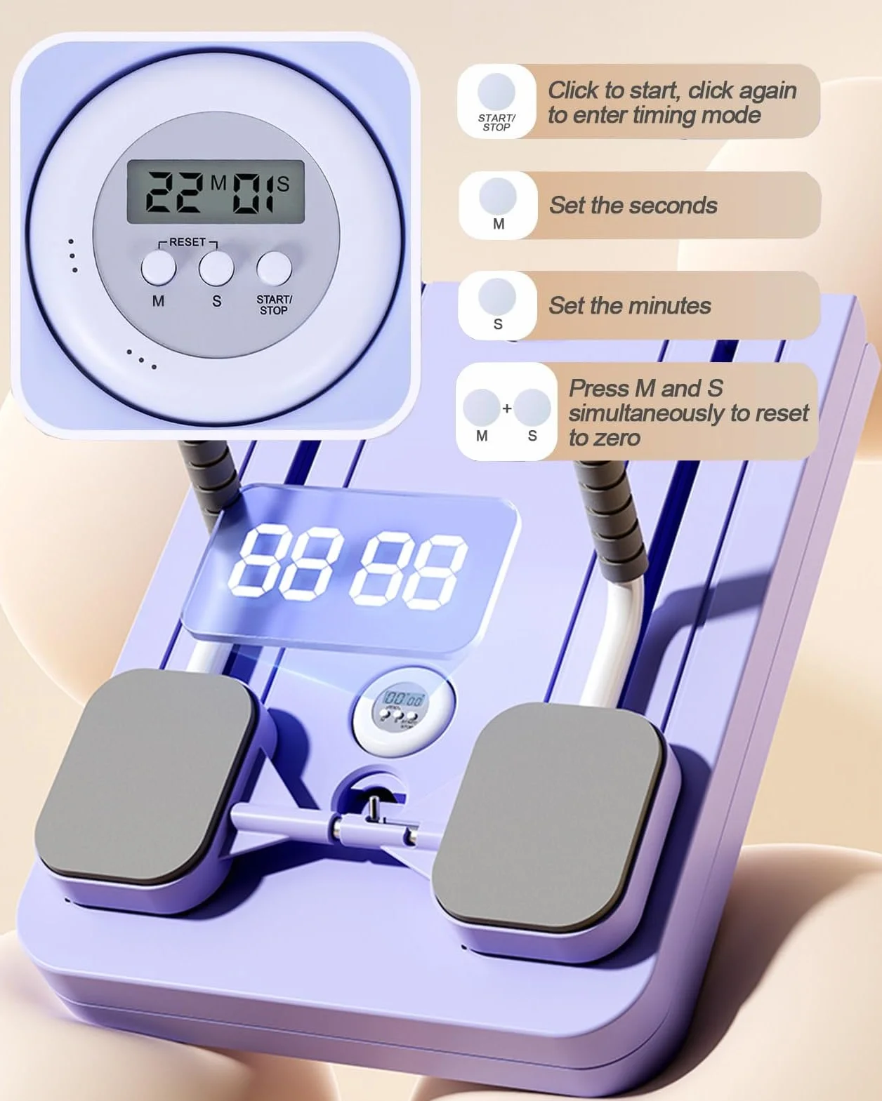 Rolkowa deska treningowa Pilates Reformer do domowej automatyczne odbicie