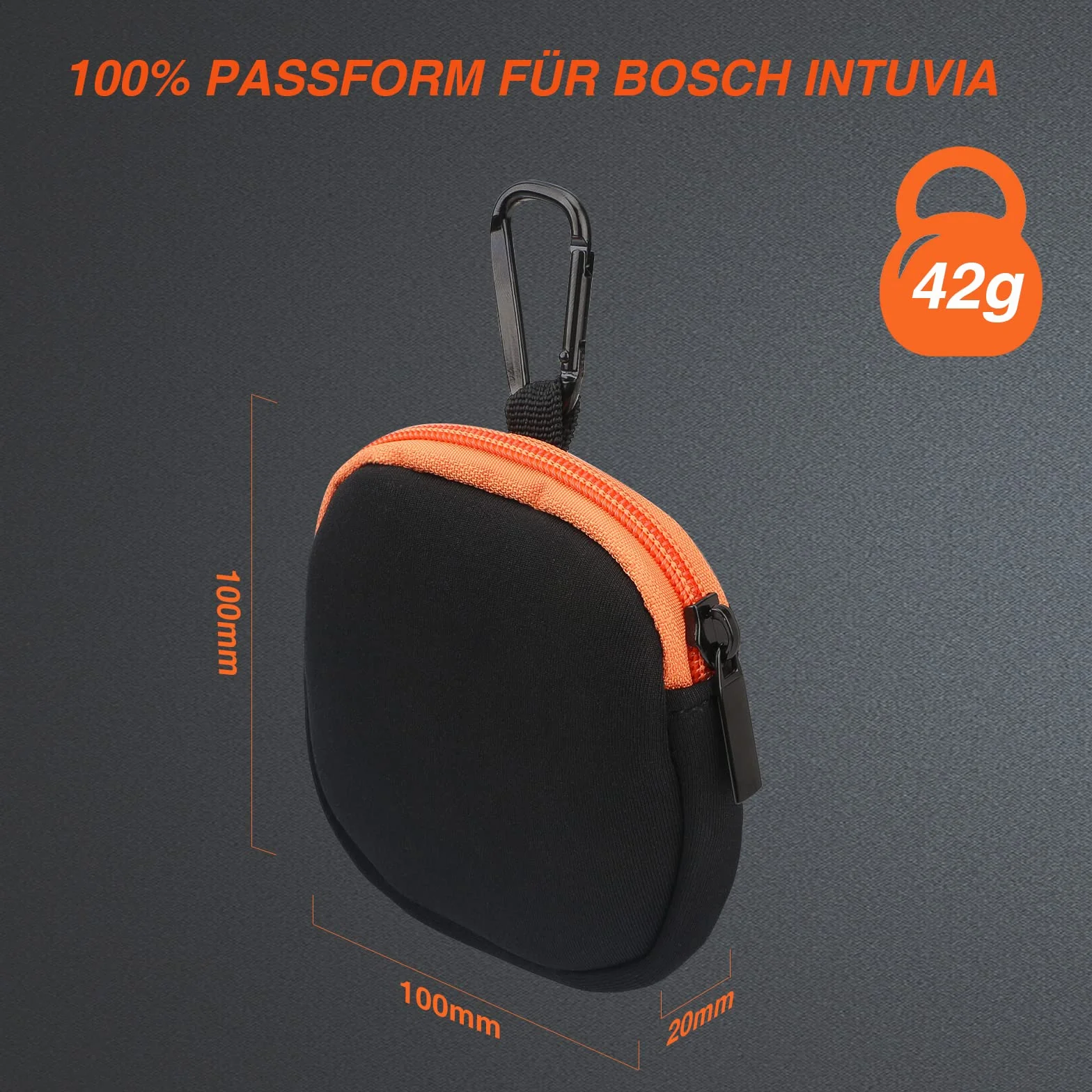 CLOPAE Intuvia etui ochronne na wyświetlacz z neoprenu do Bosch Intuvia, ochrona wyświetlacza roweru elektrycznego, wodoszczelne, odporne na uderzenia i zarysowania