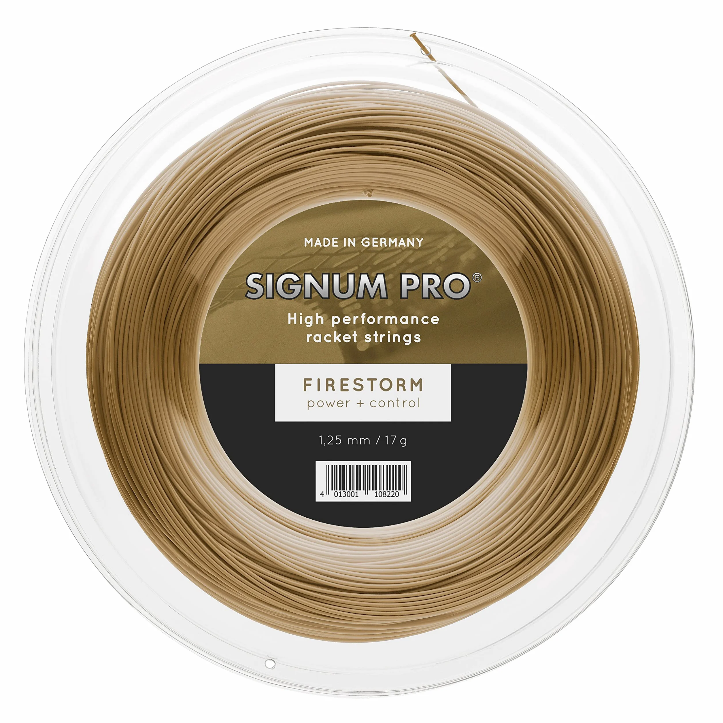 Signum rolka strun Firestorm, Gold Metallic, 200 m, 0255180242600010