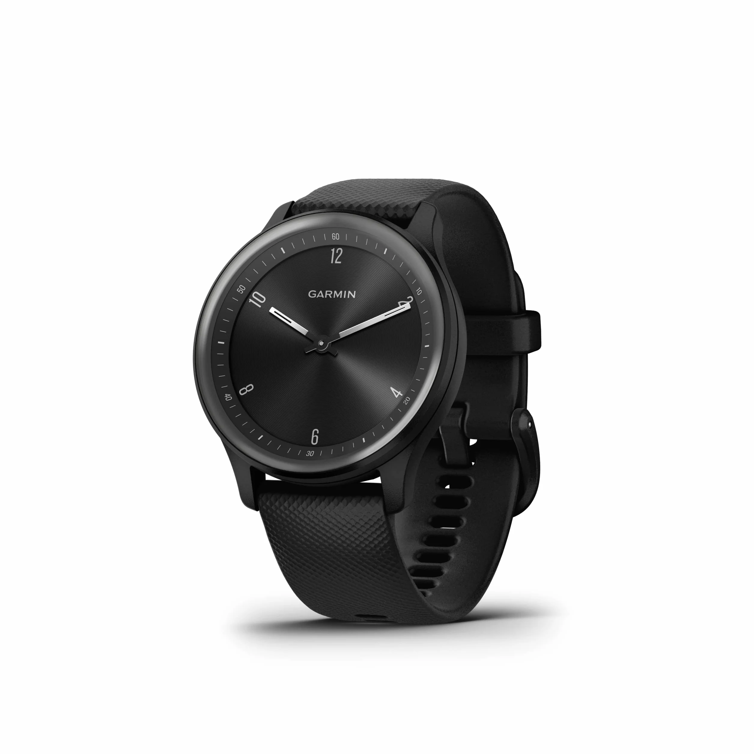 Garmin VIVOMOVE SPORT Czarna koperta slate silikonowy pasek