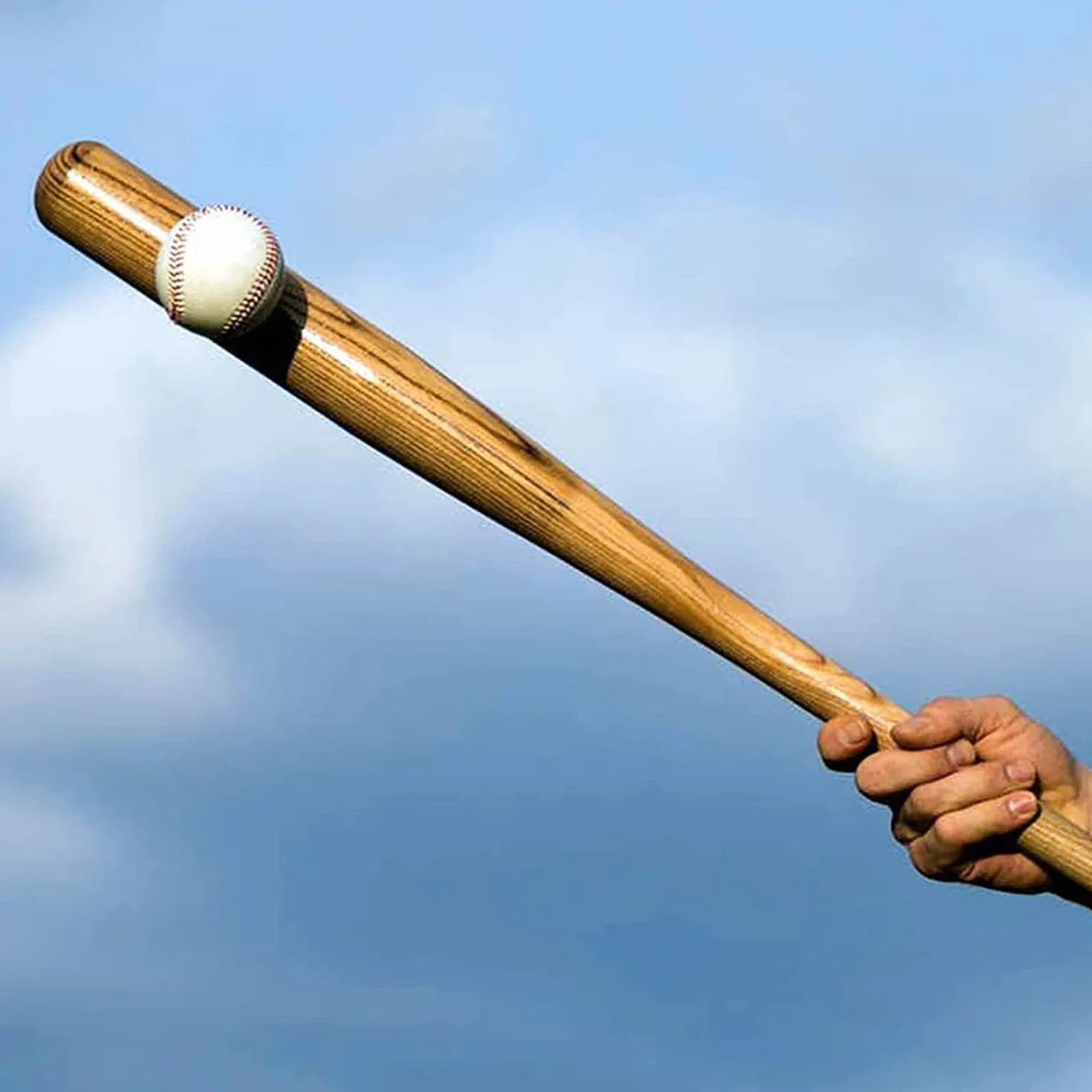 LeapBeast Profesjonalne baseball 20 cm, ręcznie szyte, baseballowe, twarde drewno/miękki rdzeń gumowy, piłki dla dorosłych, do treningu młodzieży, profesjonalne gry w baseball (2 szt., miękka piłka)