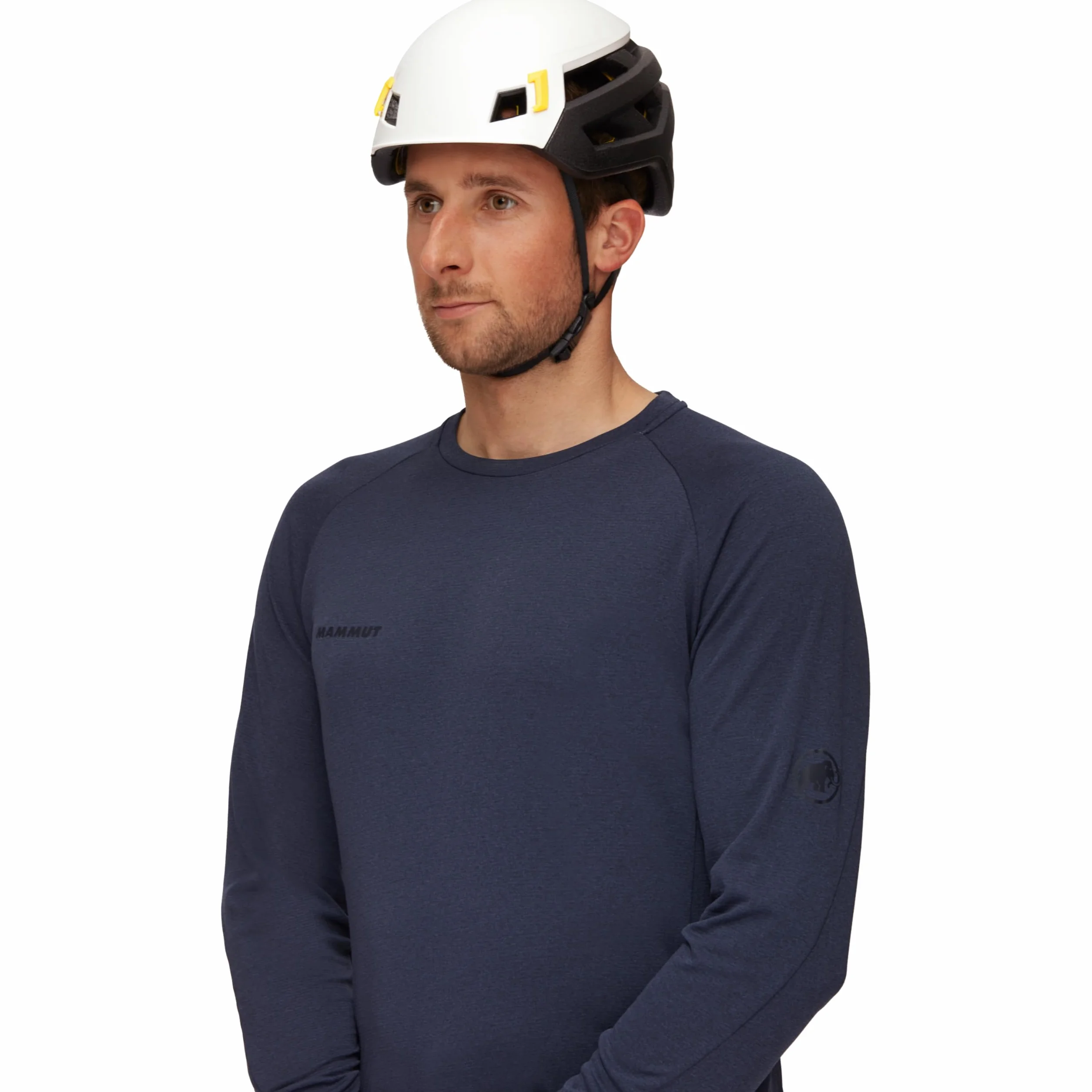 Mammut Casco Wall Rider MIPS biały kask