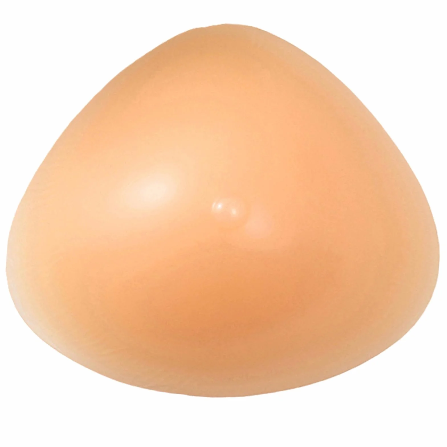Silikonowe Protezy Piersi Trójkątne Samoprzylepne Biustonosz Miękkie Realistyczne Dla Mastektomii Transseksualistów Cosplay(500g/Piece, Nude)