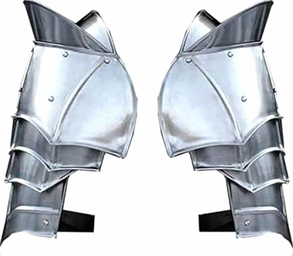 Medieval Steel Combat Warrior Spaulders ramię zestaw