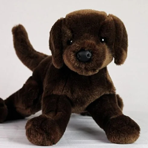 Memorable Pets Chocolate Lab - Wypełniona zabawka terapeutyczna dla osób z utratą pamięci z powodu starzenia się i opiekunów