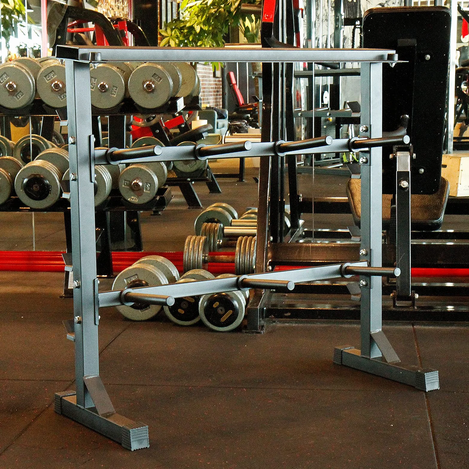 CCLIFE Stojak na hantle 300kg-600kg udźwigu stalowy