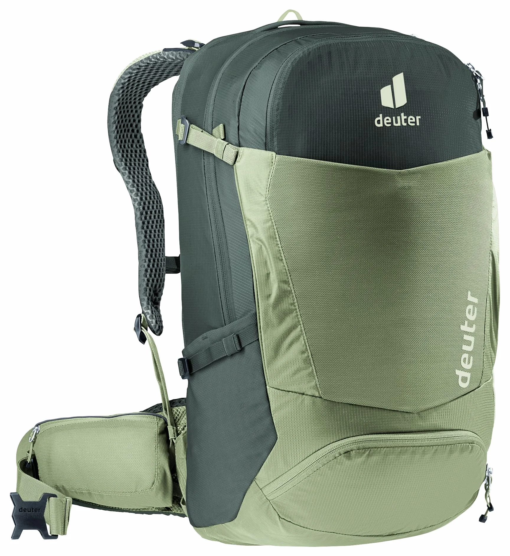 deuter Trans Alpine Pro 28 plecak rowerowy, Grove-ivy, 28 L, Minimalistyczny