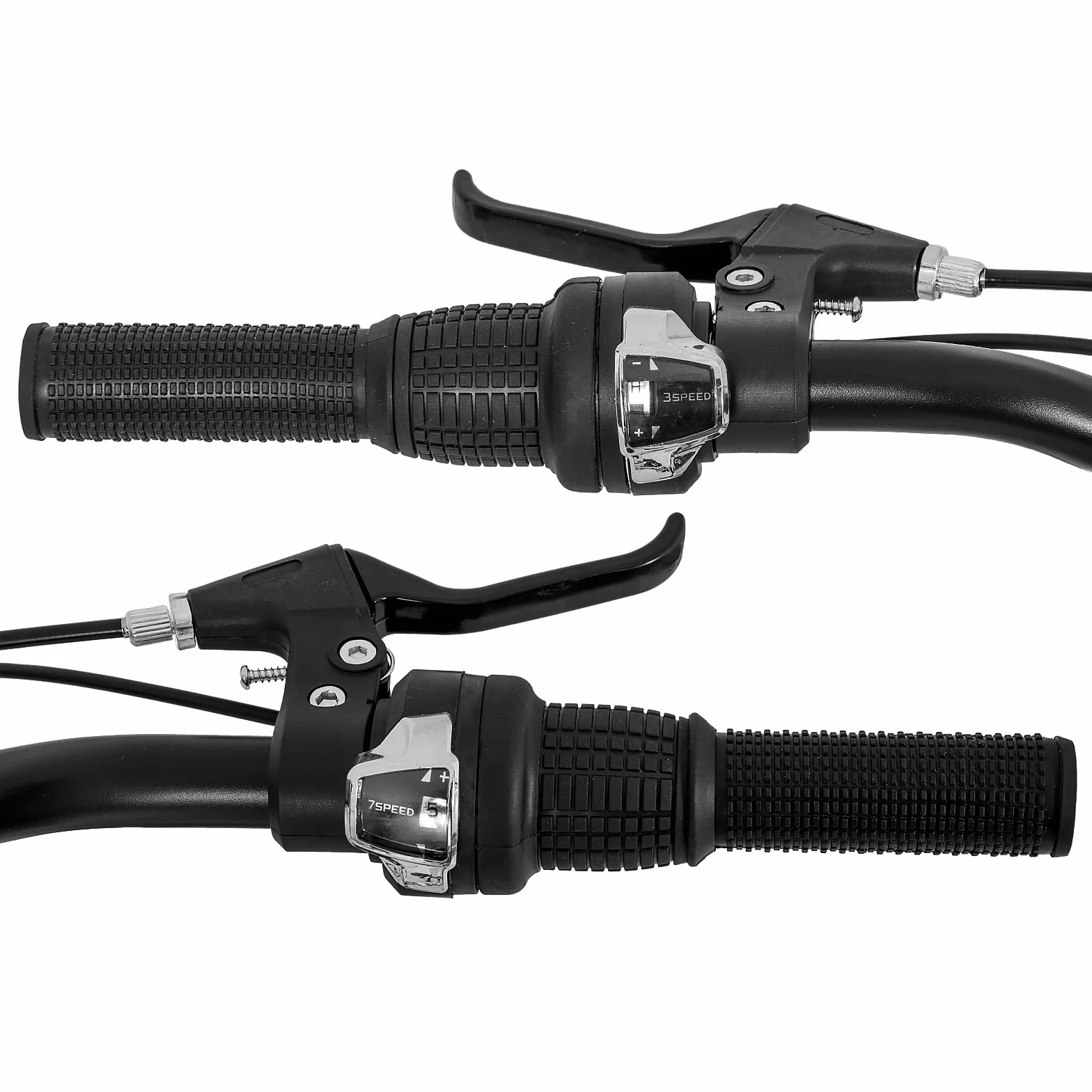 Hiland rower górski MTB 26", z aluminiową ramą, hamulec tarczowy, widelec amortyzowany 3/6, koła szprychowe, dla młodzieży, dla mężczyzn, kobiet, chłopców, dziewczynek, czarny/biały