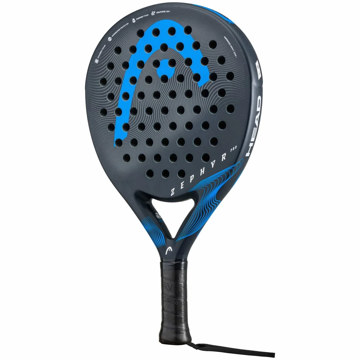HEAD Rakieta Do Padla Zephyr Pro 2023 Czarna Niebieska