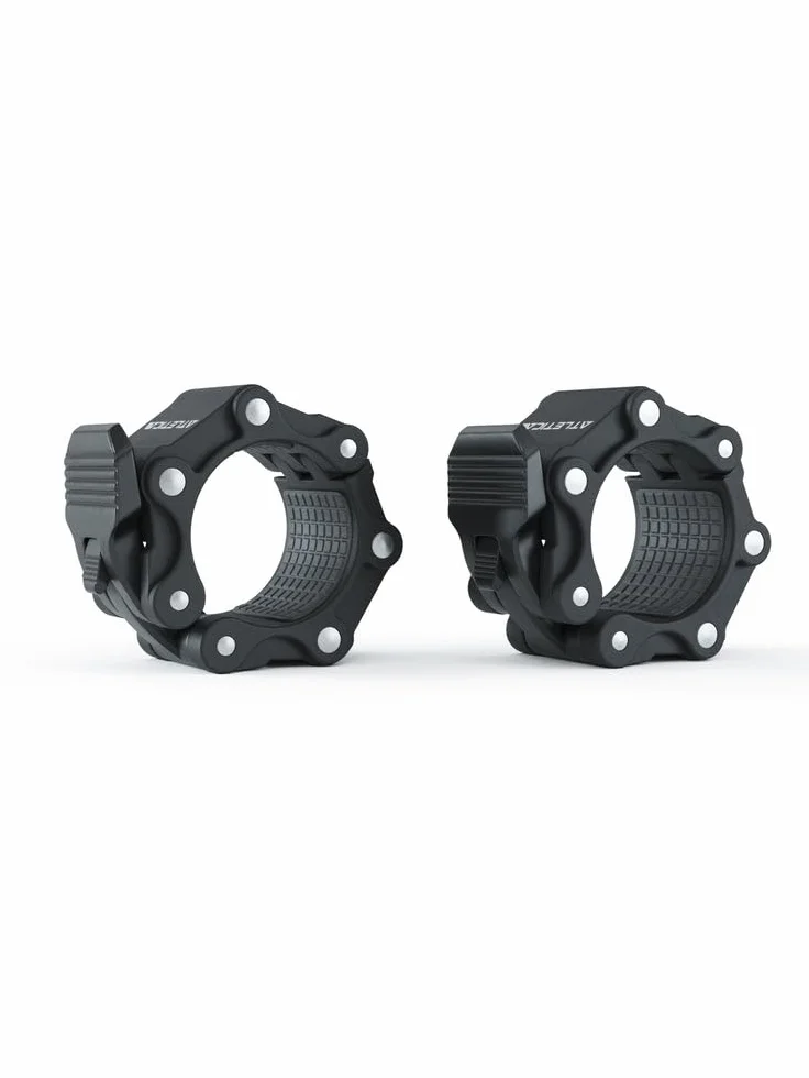 ATLETICA Sigma Starter zestaw hantli treningowych Sigma | 65 kg Dual-Gripper Plates | Pro Collars | Twoje wejście w świat sportów siłowych