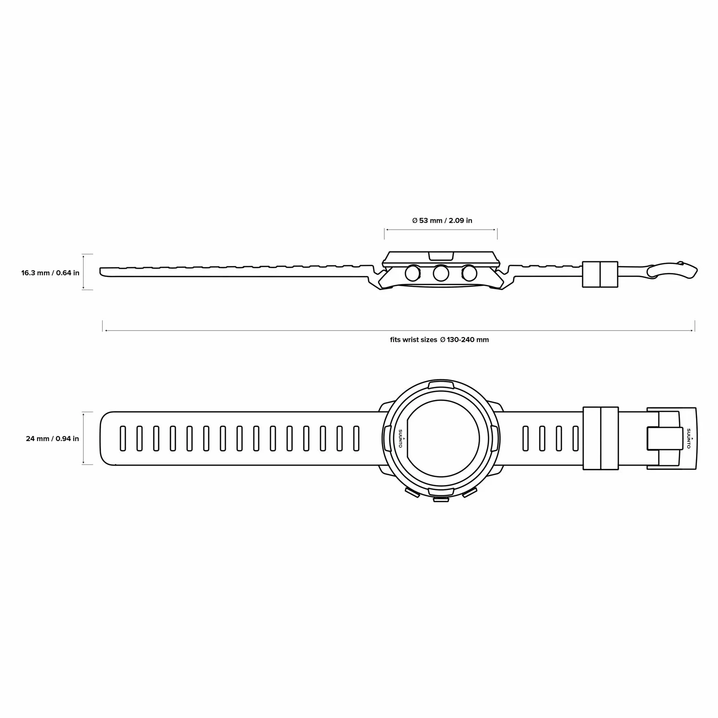 SUUNTO SS050181000, Komputer Nurkowy D5 z Kolorowym Wyświetlaczem, Wodoszczelność 100 M, Funkcja Alarmu, Stoper, Informacje o Pogodzie, Kompas